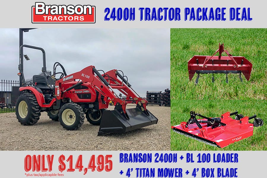 Branson Tractor Package Deals Big Tex Tractor Co.