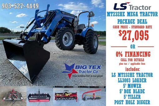 2025 LS MT232HE MEGA TRACTOR PACKAGE Website