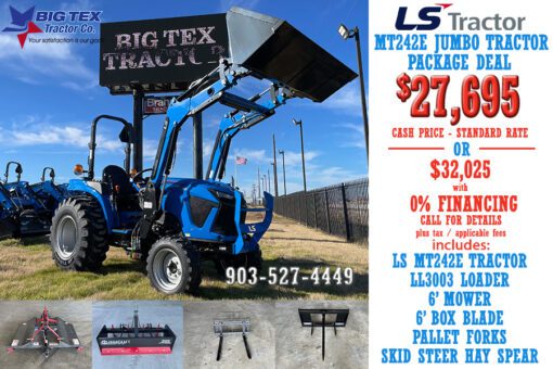 20252 LS MT242E JUMBO TRACTOR PACKAGE