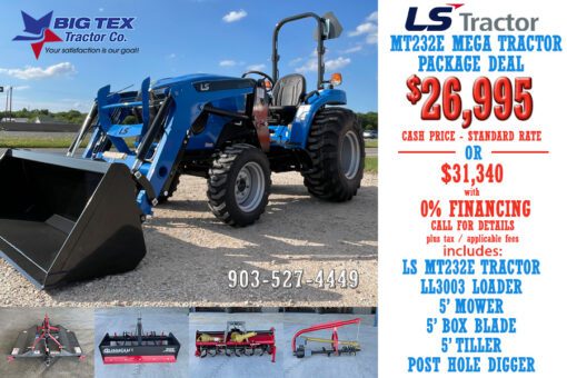 20252 MT232E MEGA TRACTOR PACKAGE