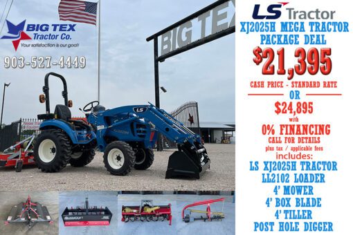 20252 XJ2025H MEGA TRACTOR PACKAGE