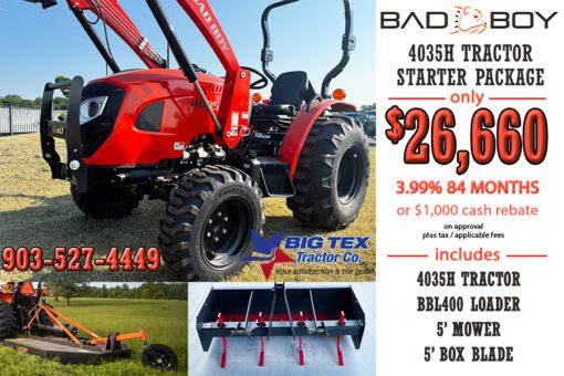 4035H STARTER TRACTOR PACKAGE