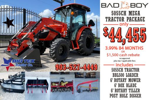 BB5055CH MEGA TRACTOR PACKAGE