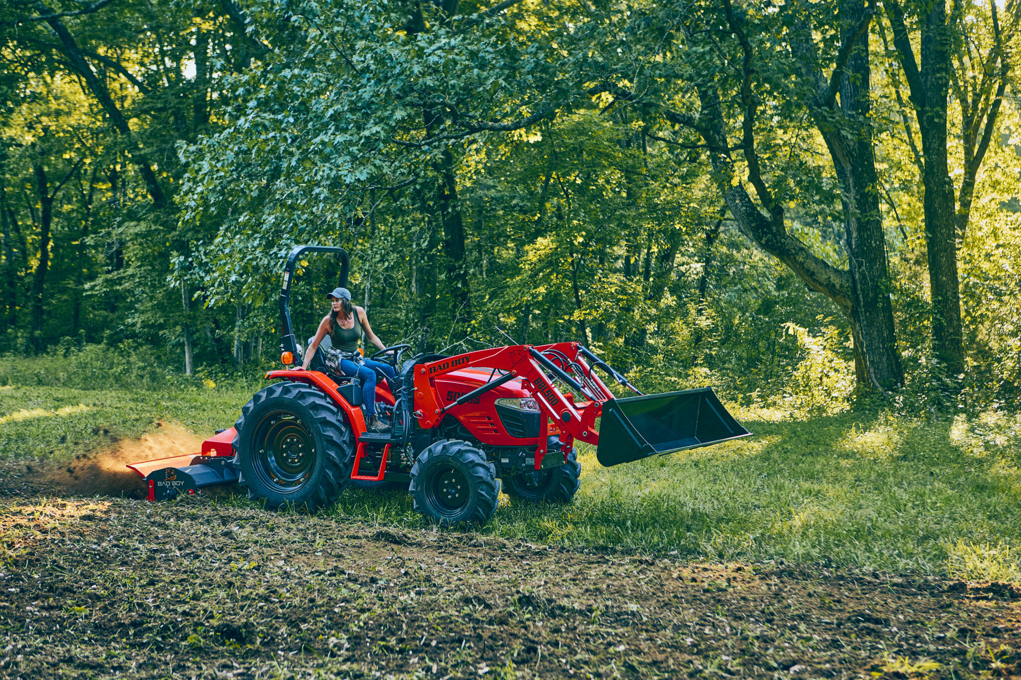 Bad Boy 5055H Tractor Rotary Tiller