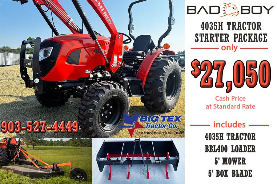 BAD BOY 4035H TRACTOR BBL400 LOADER