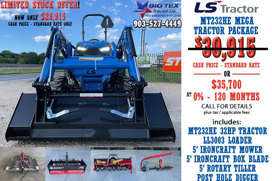 MT232HE MEGA TRACTOR PACKAGE 20260815