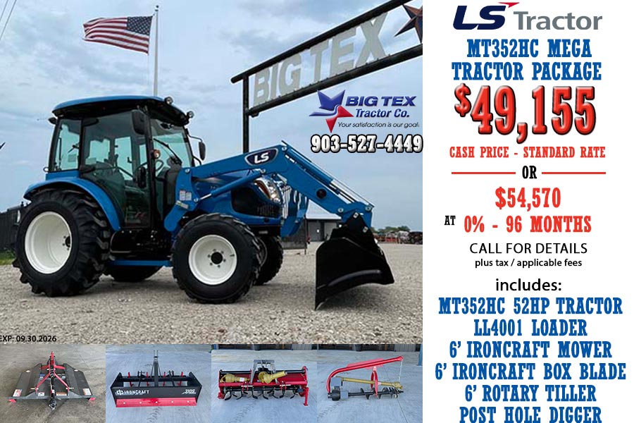 MT352HC MEGA TRACTOR PACKAGE 20260815
