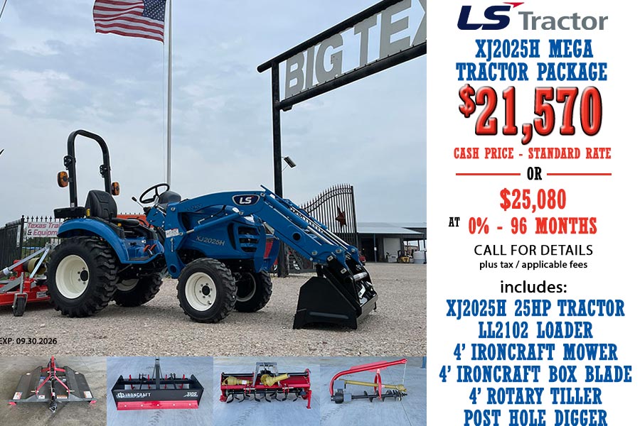 XJ2025H MEGA TRACTOR PACKAGE 20260815
